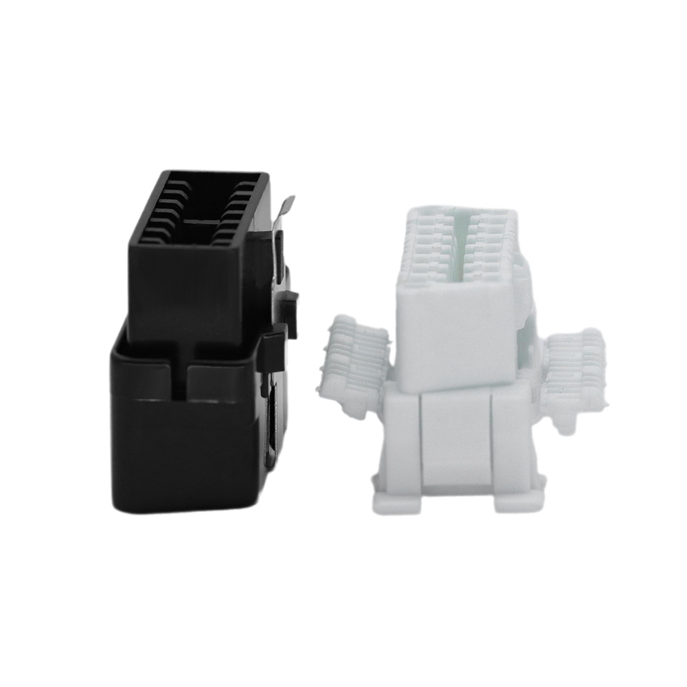 OBDII 16PIN Male Connector + OBDII 16PIN Female Connector