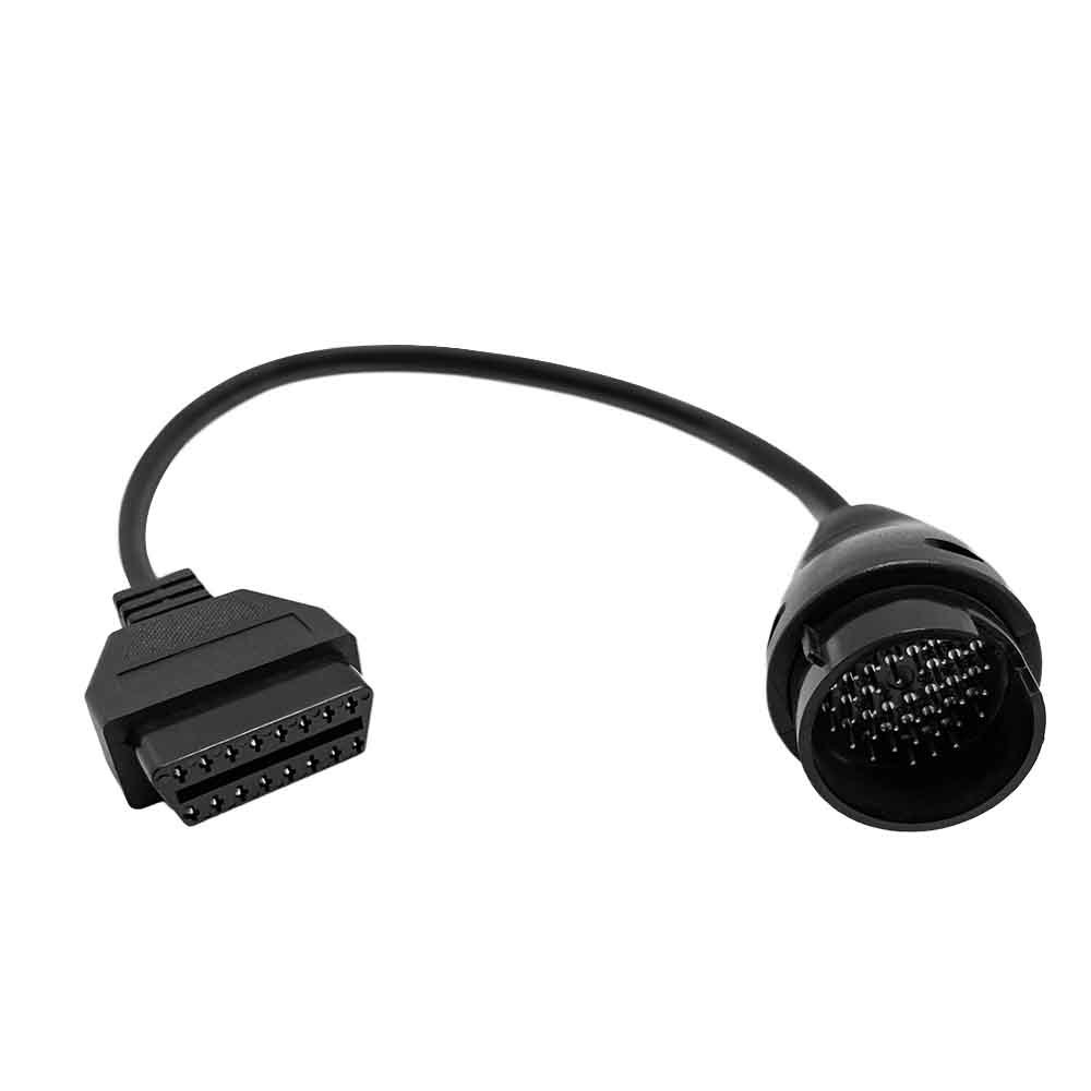 For Mercedes Benz MB 38Pin To OBD2 OBDII 16 Pin Diagnostic Adapter Connectors Cable