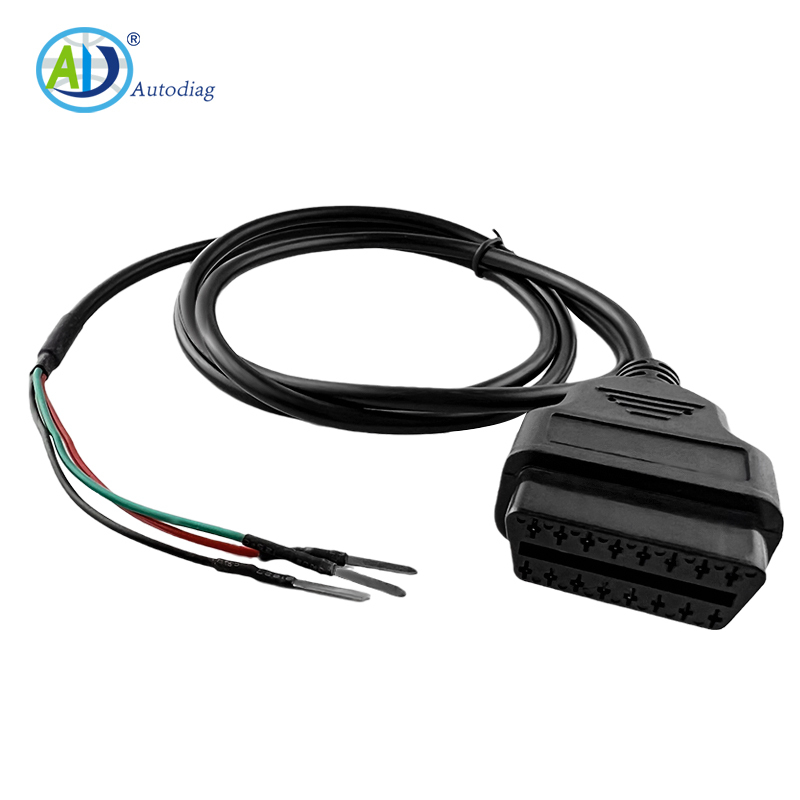 OBDIIF Connector Adapter Auto Car Cable Obd for 3pin Diagnostic Cable
