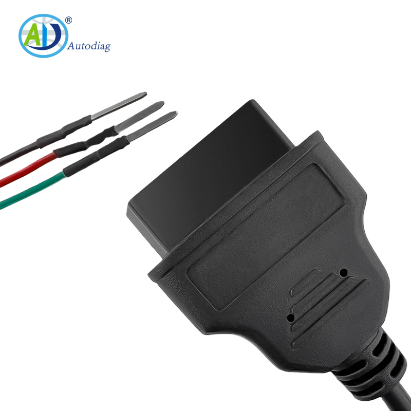 OBDIIF Connector Adapter Auto Car Cable Obd for 3pin Diagnostic Cable