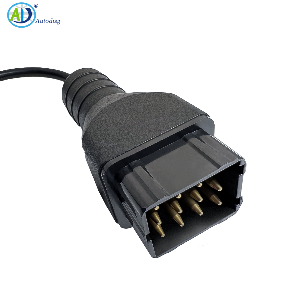 12-PIN Renault OBD2 Adapter Cable | Autodiag Cables | Renault Diagnostic Cable