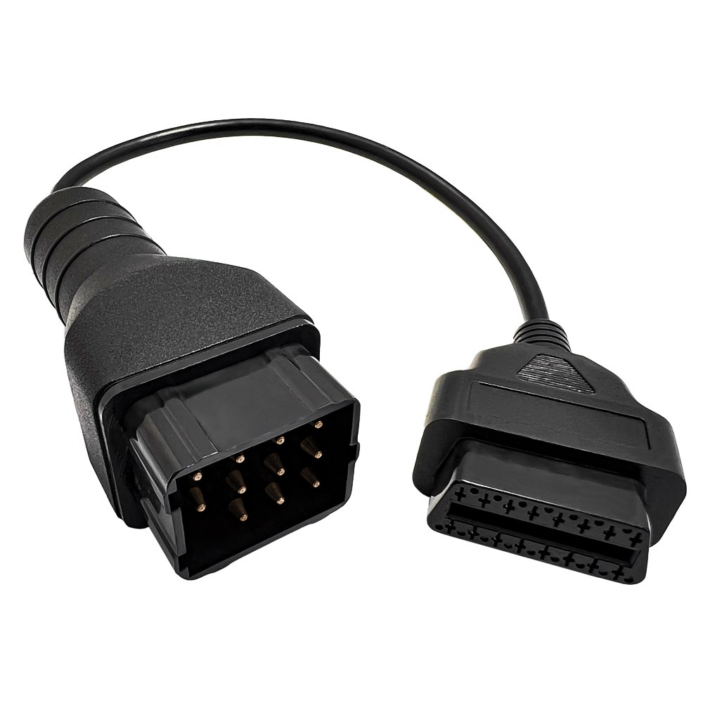 12-PIN Renault OBD2 Adapter Cable | Autodiag Cables | Renault Diagnostic Cable