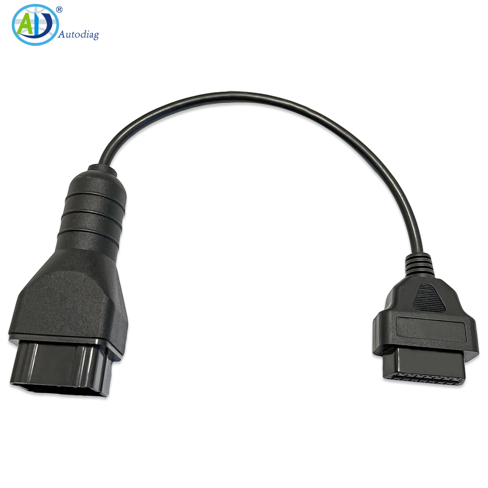 12-PIN Renault OBD2 Adapter Cable | Autodiag Cables | Renault Diagnostic Cable