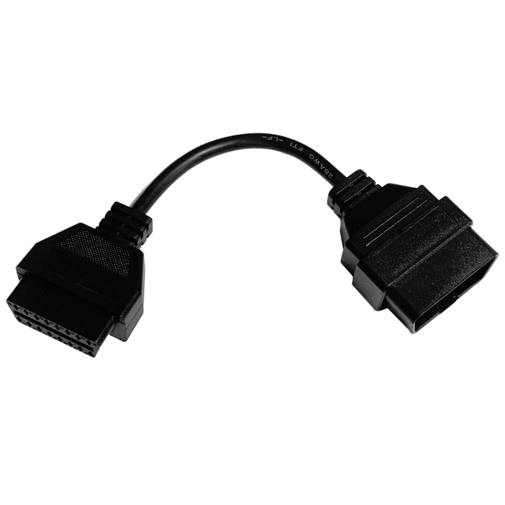 OBD2 diagnostic cable F-16 pin male full pinout 0.2m