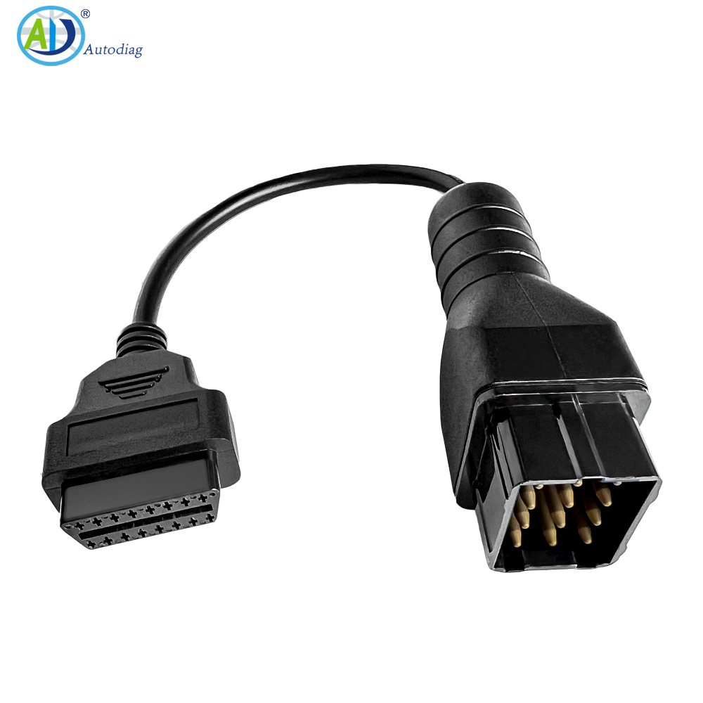 12-PIN Renault OBD2 Adapter Cable | Autodiag Cables | Renault Diagnostic Cable
