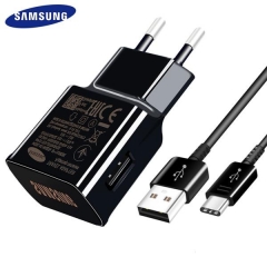 100% Original Samsung Galaxy S9 S8 plus USB Charger Type C Cable Adapter Fast Quick Charging Travel EU US UK Note8 Note7 C9 Pro
