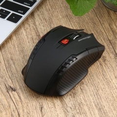 WH109 Portable 2.4GHz Wireless Optical Mouse With USB Receiver Designed for Home Office Game Playing Use Plug and Play