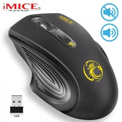 USB Wireless Mouse 2000DPI Adjustable USB 2.0 Receiver Optical Computer Mouse 2.4GHz Ergonomic Mice For Laptop PC Silent Mouse