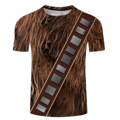 2018 summer new men's wear T-shirt, 3D hunter special personality printed T-shirt,camisetas masculina T-shirt