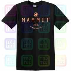 Mammut Seile Short-Sleeve T-Shirt - Men'S Street Wear Print Shirt Size S-3Xl
