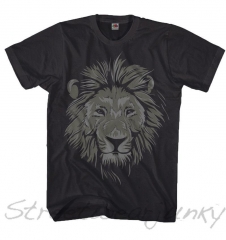 Men'S Funny Vintage T-Shirt Art Lion Casual Look Game New Cotton Men T-Shirts Classical 2019 Hip Hop T Shirt Street Wear