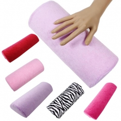 Soft Cushion Rest Half Column Nail Art Design Manicure Salon Hand Pillow Holder Nails Art &amp; Tools