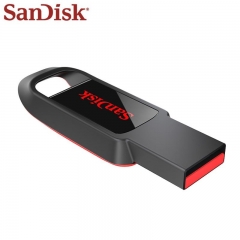 SanDisk CZ61 USB Flash Drive USB 2.0 128GB 64GB 32GB 16GB Pen Drive Black Pendrive Flash Drive Support Official Verification