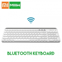 Original Xiaomi Miiiw Bluetooth Dual Mode Keyboard MWBK01 104 Keys 2.4GHz Multi System Compatible Wireless Portable Keyboard