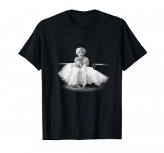 Marilyn Monroe Pretty T-Shirt Summer Fashion Letter Printed 2019 Men'S Casual Street Wear Short Sleeve Cotton T Shirts