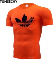 2019 men's wear T shirt men's fashion T shirt fit men's compression tight T shirt xs-4 xl free shipping
