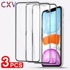 3 Pcs HD Window Glass for iPhone X XR XS Max Phone Screen Protector For iphone 11 Pro Max 7 8 Plus 6 6S 5 5S SE Tempered Glass