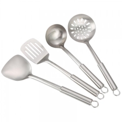Stainless Steel Colander Soup Spoon Shell Filter Dessert Long Handle Strainer Skimmer Porridge Spoons Cooking Tools Dinnerware