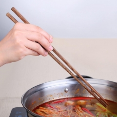 1 Pair Kitchen Tools Super Long Chopsticks Wooden Chopsticks Cook Noodles Deep Fried Hot Pot Food Sticks Hot Sale