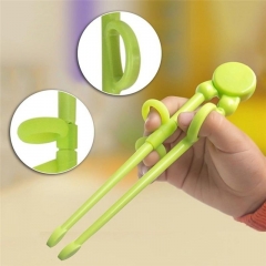 Children Practical Training Chopsticks PP Silicone Kids Beginner Learning Helper Eating Tool