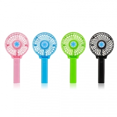 Portable Hand Fan USB Rechargeable Foldable Handheld Mini Fan Cooler 3 Speed Adjustable Cooling Fan Outdoor Travel Air Cooler