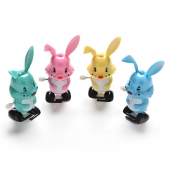 1 Pc Classic Somersault Walking Clockwork Toys Colorful Funny Wind Up Rabbit Toy For Kids Babies Children Best Birthday Gifts