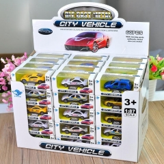 2018 1:64 new children's toys new alloy toy car alloy engineering vehicle (randomly sent) 1pcs One car