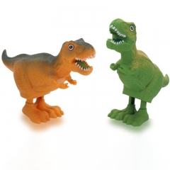 1Pcs Classic Plastic Clockwork Jump Dinosaur Toys Mini Cartoon Animal Wind Up Toys Exquisite Funny Gifts for Kids