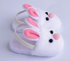 New Arrival Cute Withe Felt Slippers For 17inch Zapf Baby Dolls 43cm Born  Doll Accessories