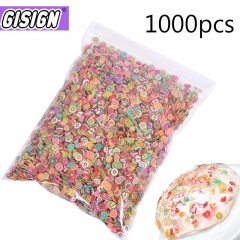 1000pcs Fruit Slices Filler For Nail Art Slime Fruit Fimo Addition For Lizun Diy Charm Slime Accessories Supplies Decoration Toy