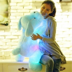 50cm Plush Doll Luminous Dog 3 color LED Glowing Dogs Children Toys for Girl KidS Birthday Gift free shipping