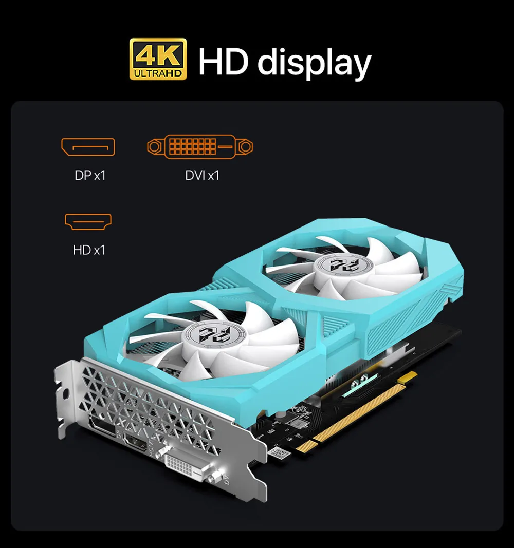 PELADN GTX 1660 Super 6G GDDR6 192bit Gaming Graphics Card