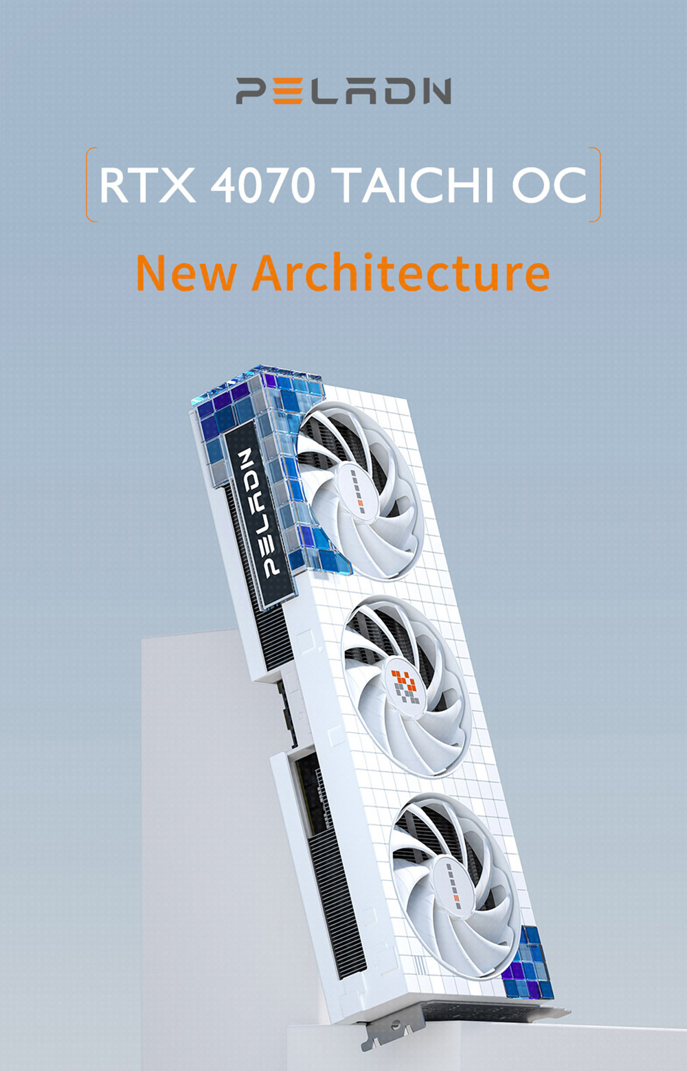 PELADN, RTX 4070 TAICHI OC Grapics Card,  12 GB Graphics Card, GDDR6X