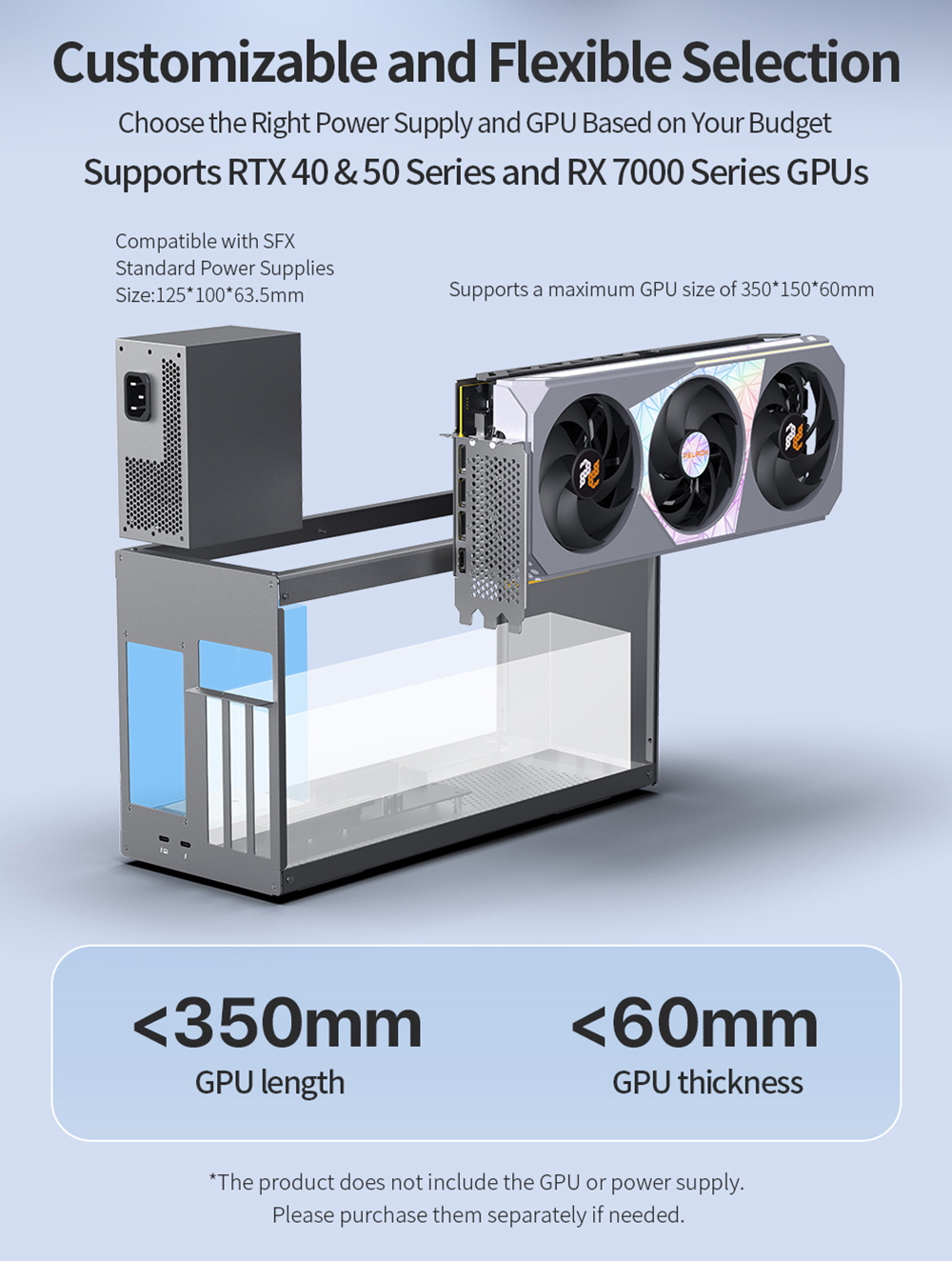 Graphics Card Parallels Egpu EGPU Enclosure Dock Compatible With