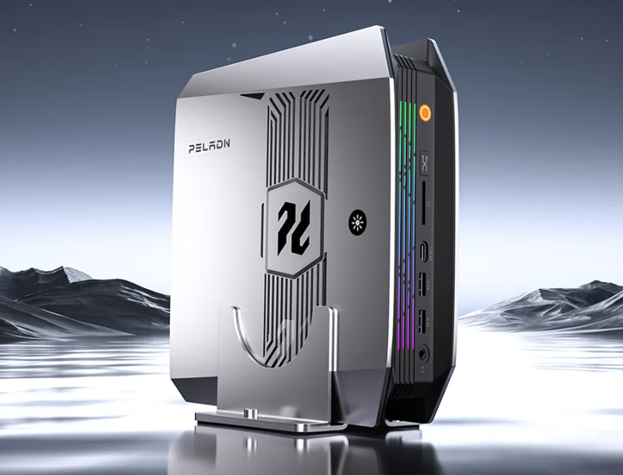 PELADN YO1 395 Mini PC: All-in-One Compact Workstation for AI Creation, Gaming & Professional Design