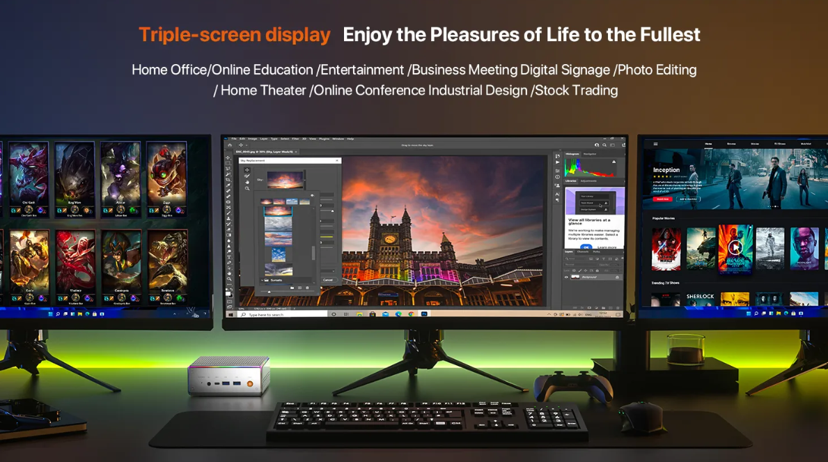 HO4 12650H Mini PC: Compact Chassis with Full-Blown Powerful Performance
