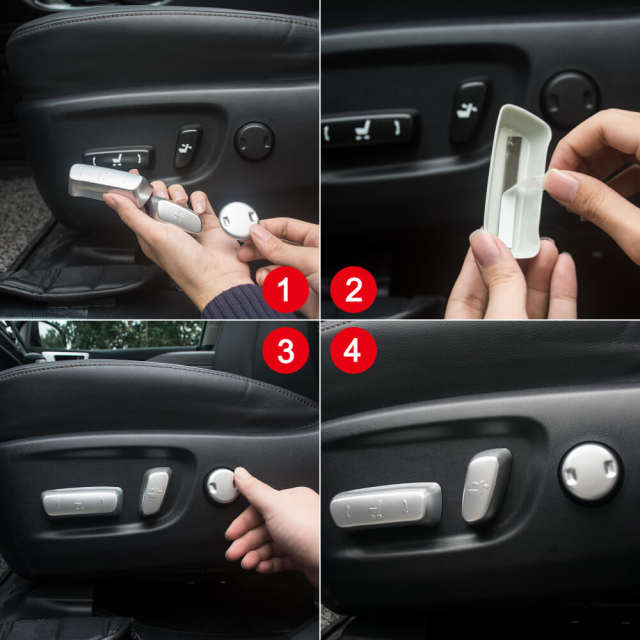 Highlander 2014-2019 Interior Seat Adjustment Button Trim