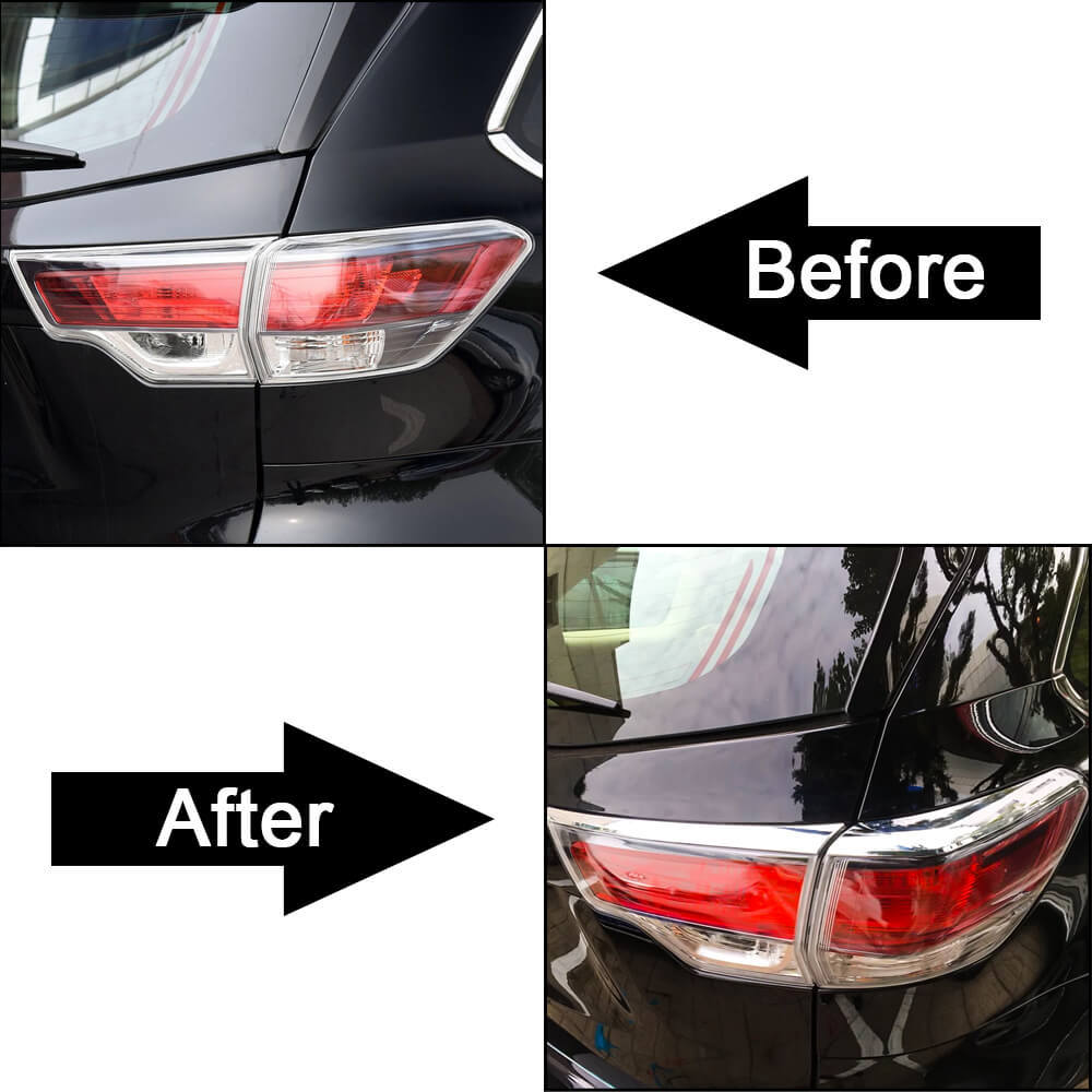 Toyota HighlanderRear Tail Light Eyebrow Cover Trim