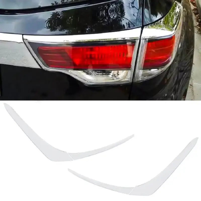 Toyota HighlanderRear Tail Light Eyebrow Cover Trim