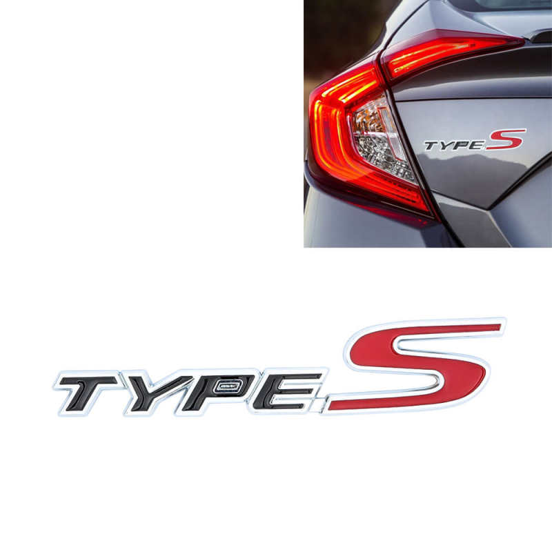 Car Emblems TYPE S for Honda / Honda Civic