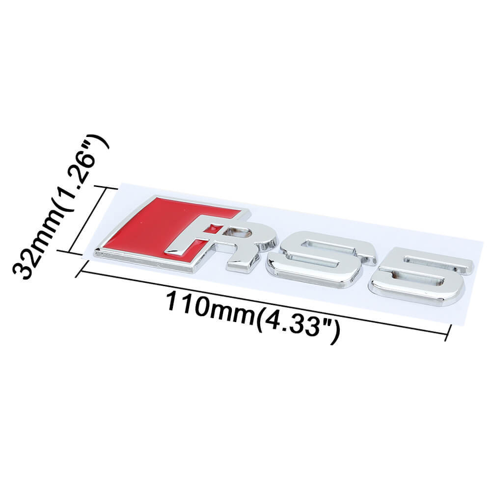 Car Emblems RS for Audi