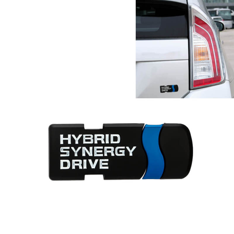 Car Emblems Hybrid Synergy Drive for Toyota