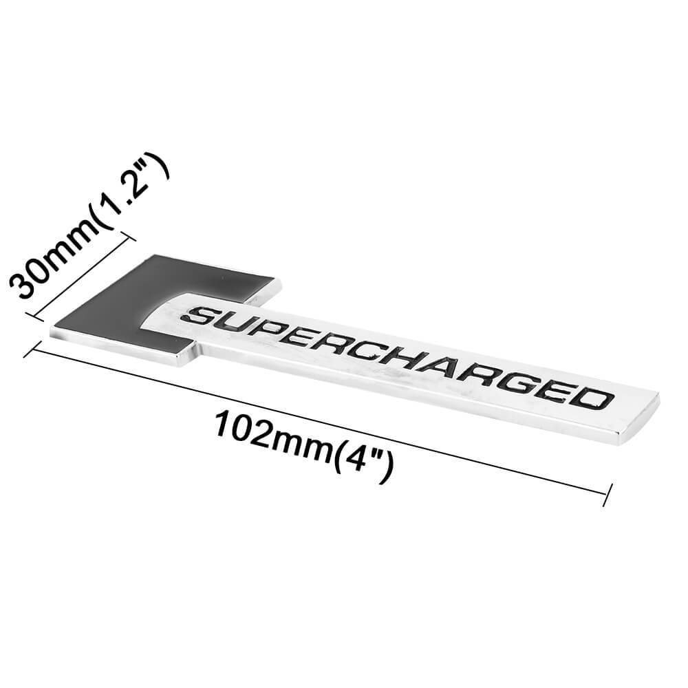 Car Emblems SUPERCHARGEO