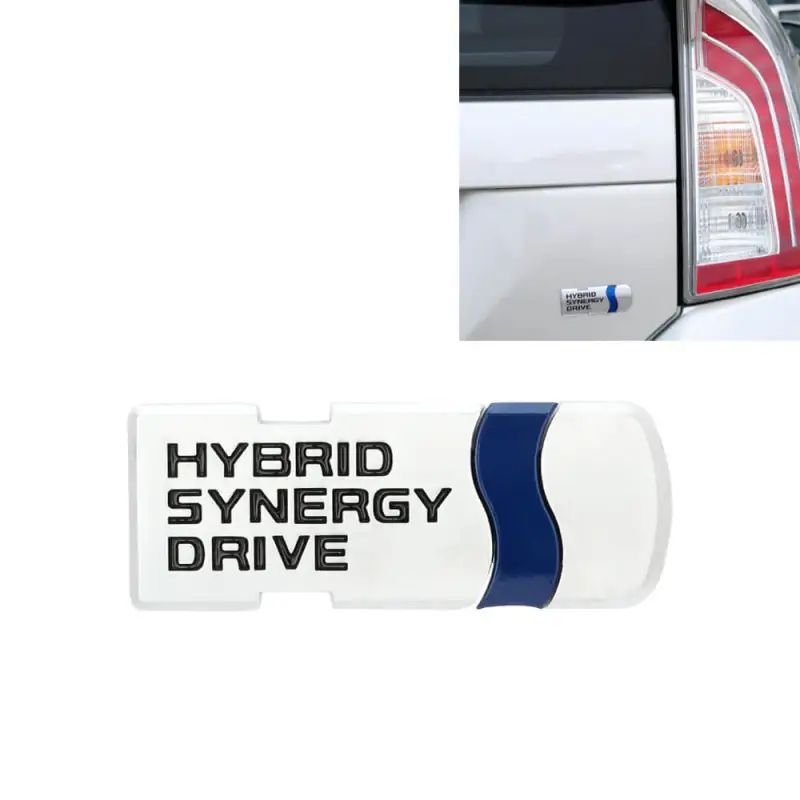 Car Emblems Hybrid Synergy Drive for Toyota