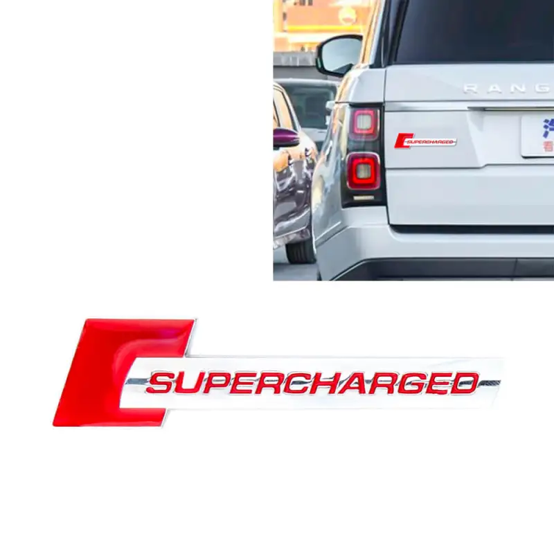 Car Emblems SUPERCHARGEO