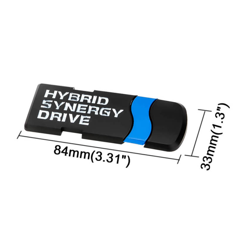 Car Emblems Hybrid Synergy Drive for Toyota