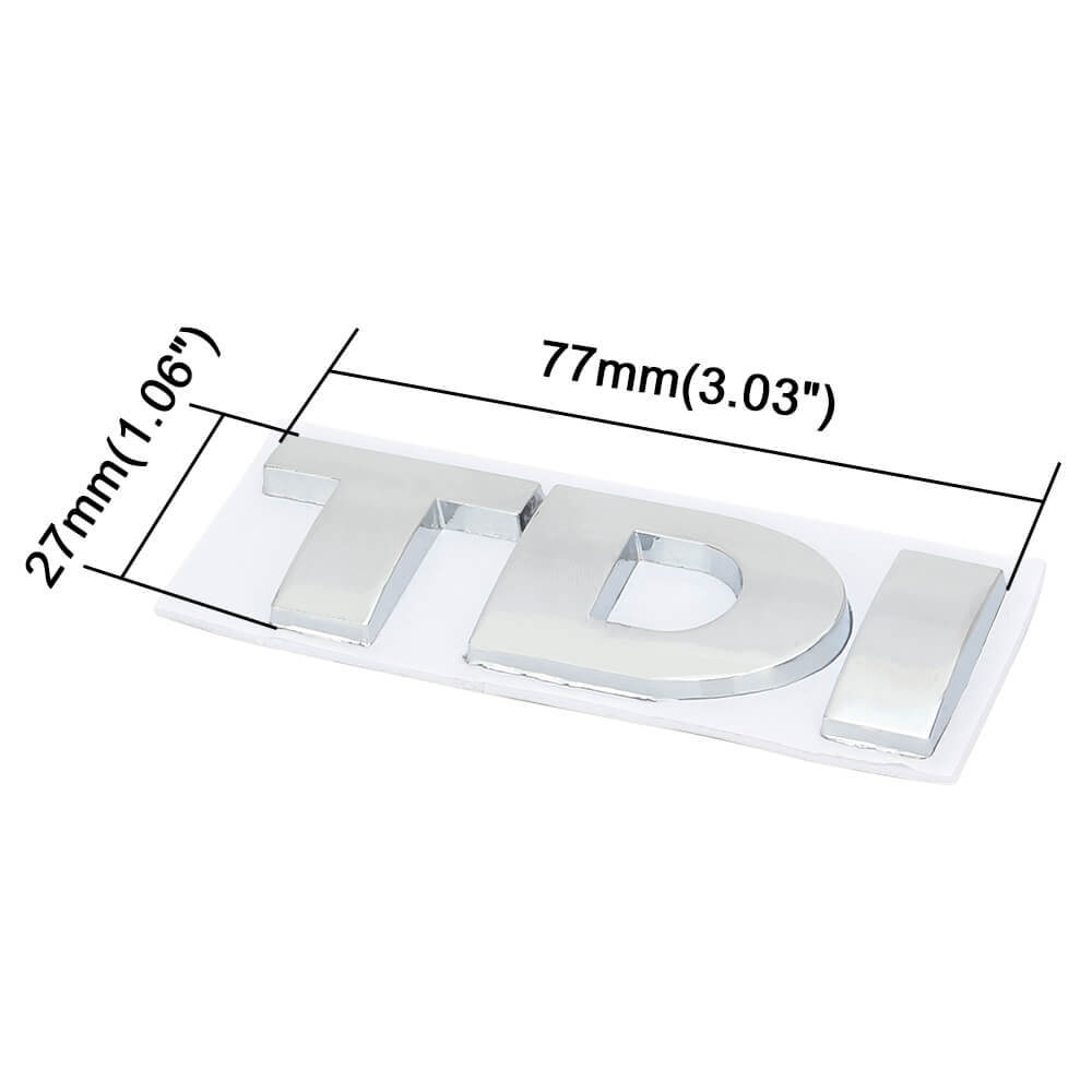 Car Emblems TDI for Volkswagen
