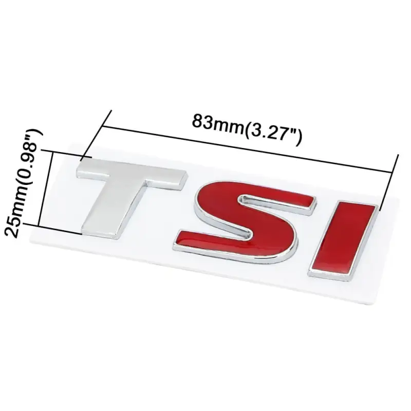 Car Emblems TSI for Volkswagen