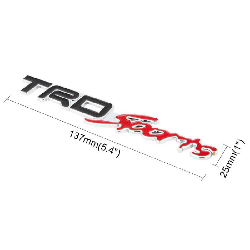 Car Emblems TRD for Toyota