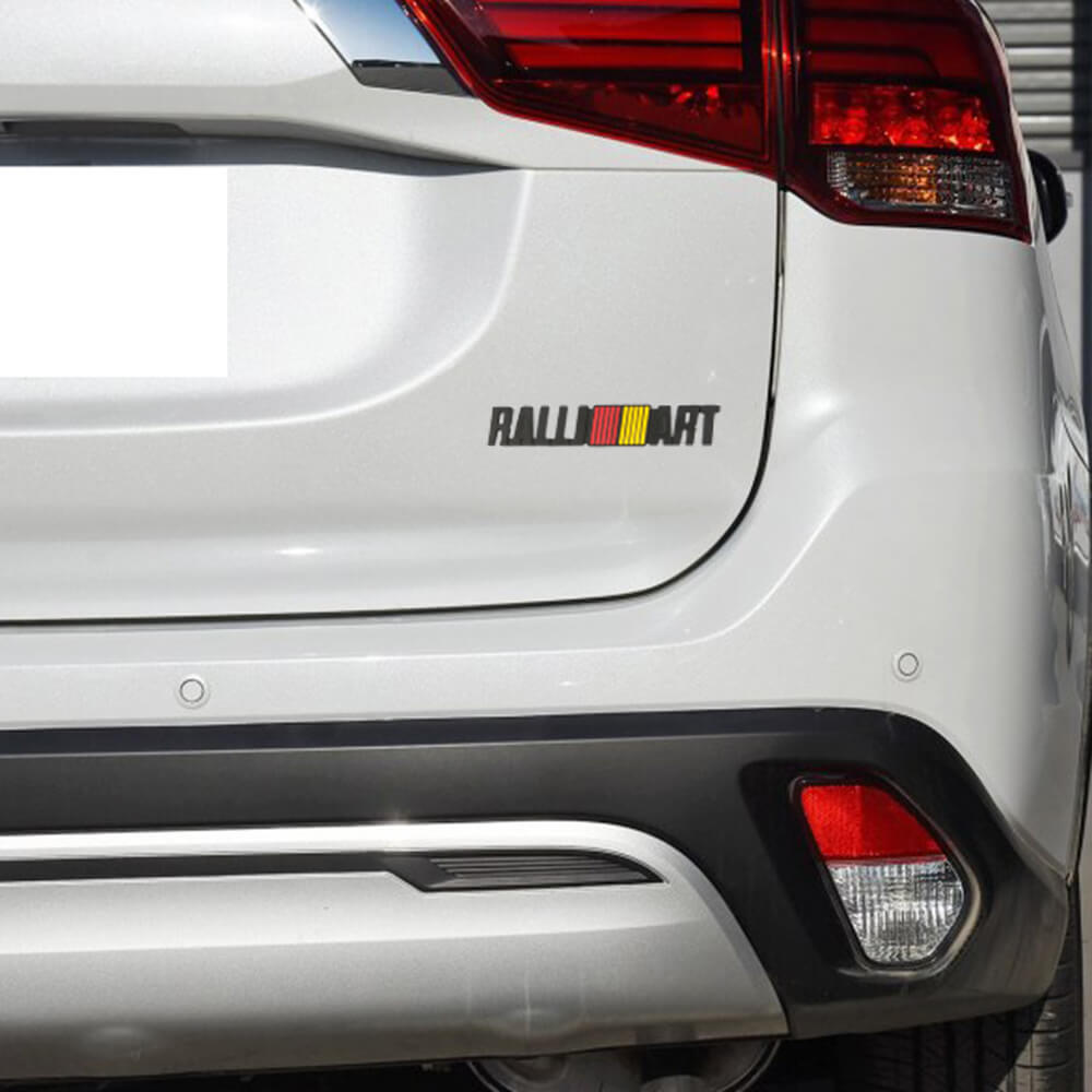 Car Emblems RALLI for Mitsubishi
